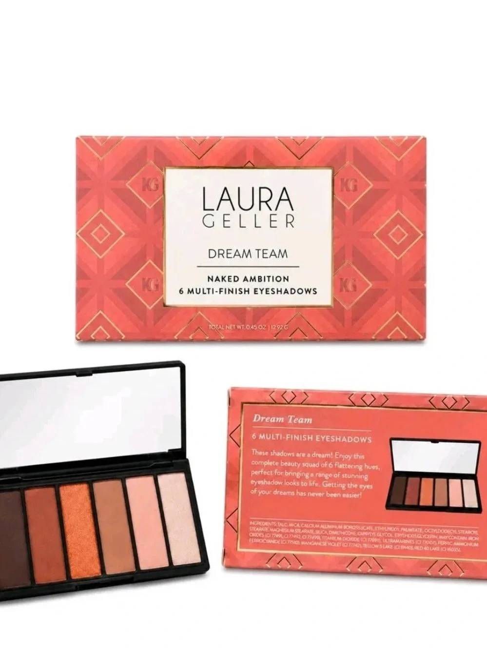 Laura Geller Dream Team Blush Hour – 6 Multi-Finish Eyeshadow Palette